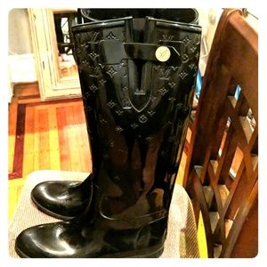 Louis Vuitton Rain Boots Size 10
